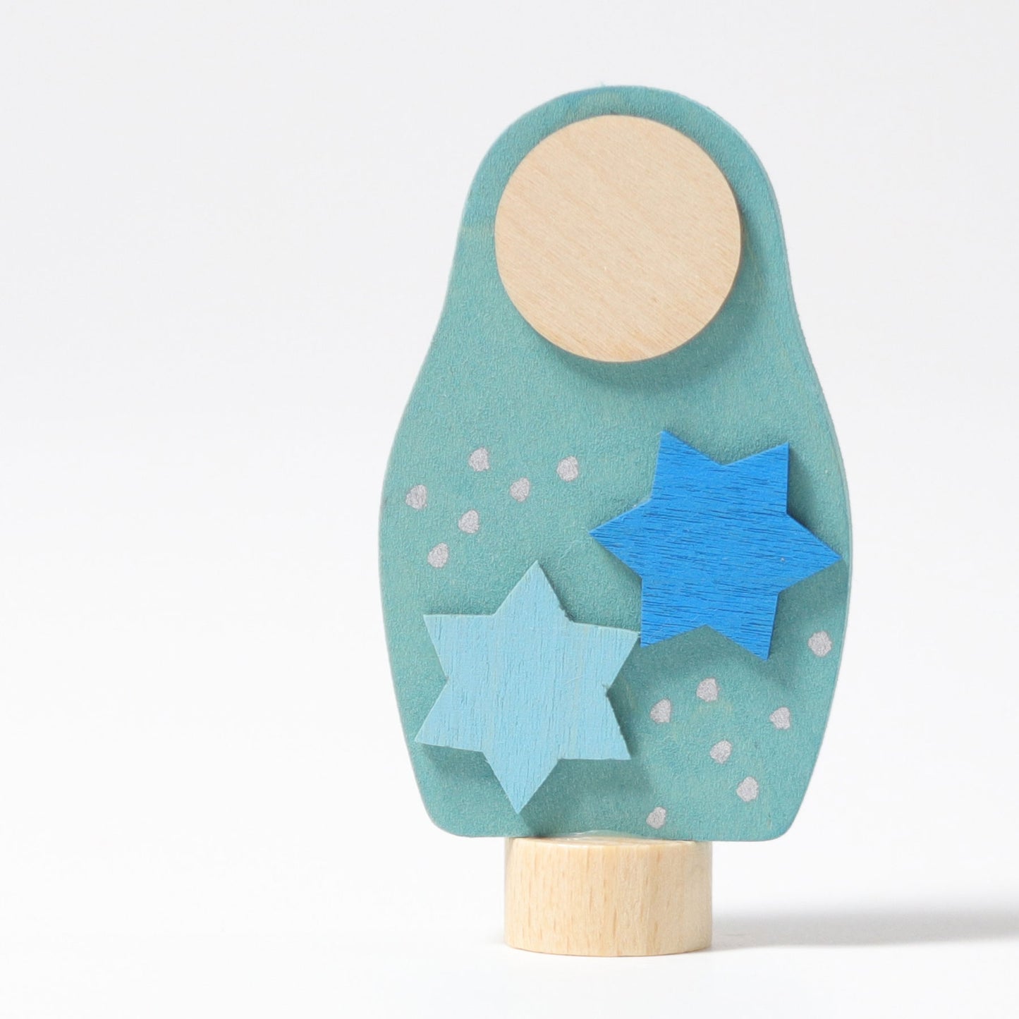Grimm's Matryoshka Decoration Blue