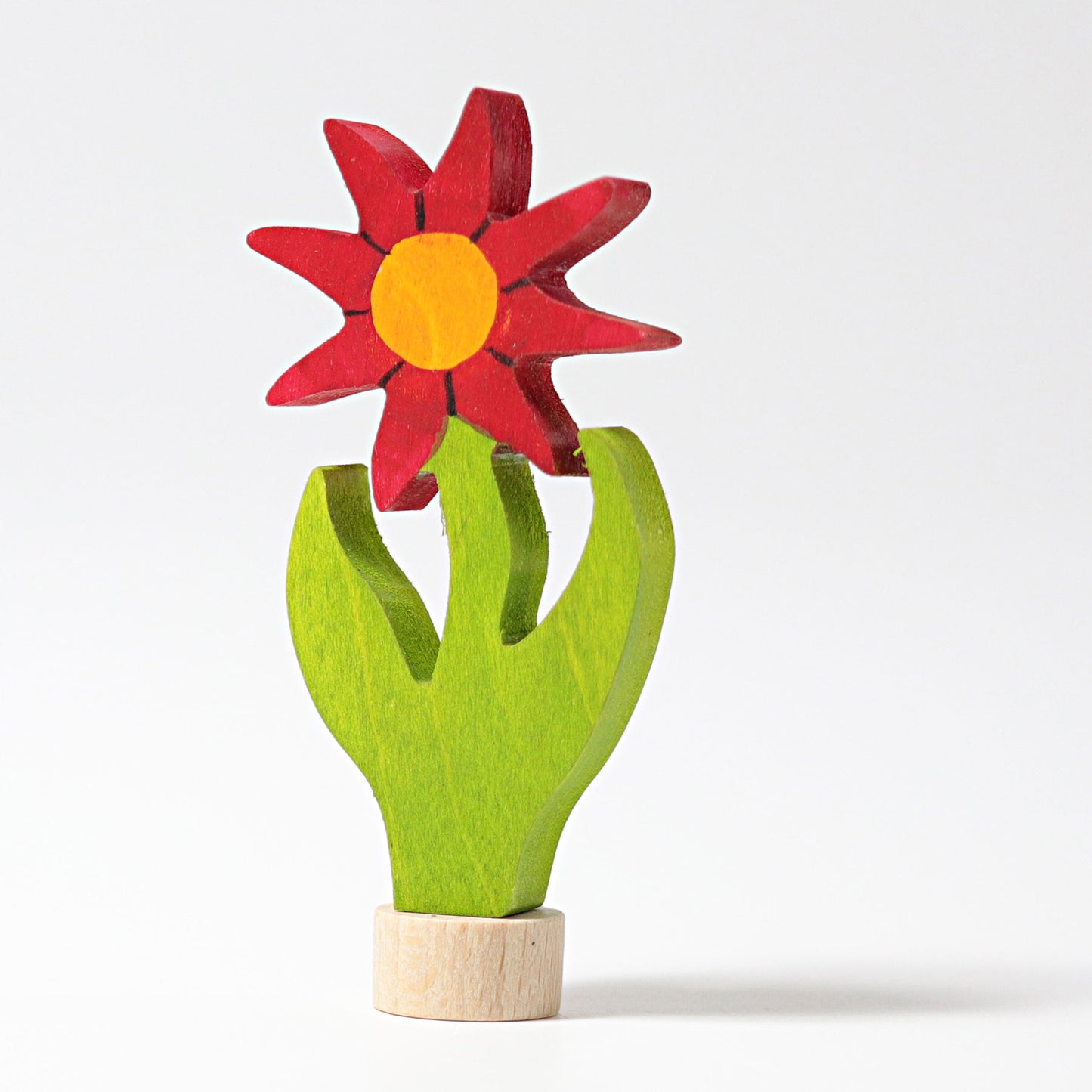 Grimm's Aster Flower Decoration Handpainted