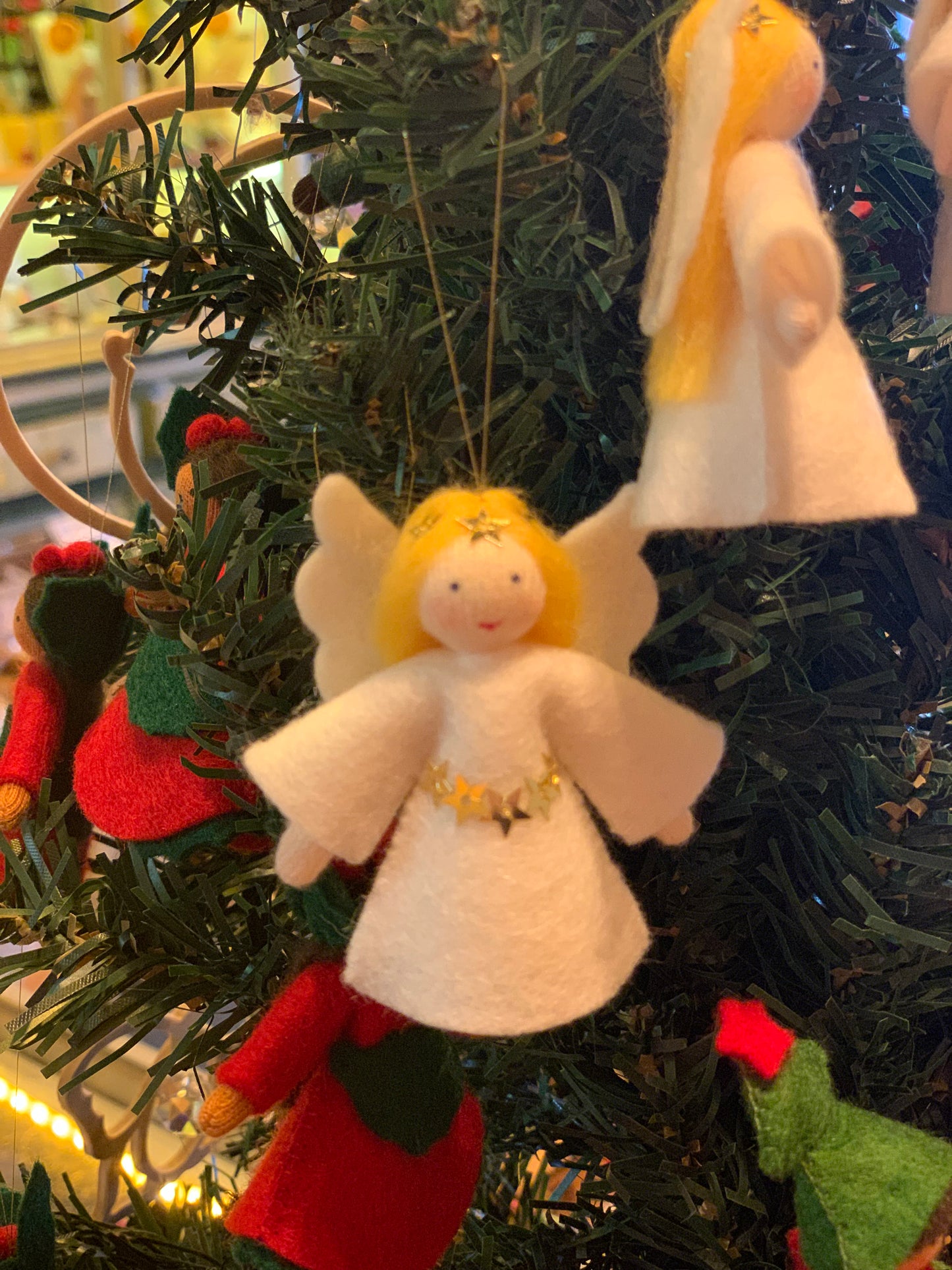 Christmas Felt Fairy Folk -  hanging range pre 2024 designs