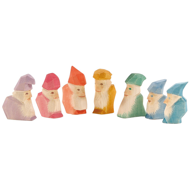 Ostheimer Seven Crystal Dwarves - Gemstone Dwarf series - soon to be retired collectable