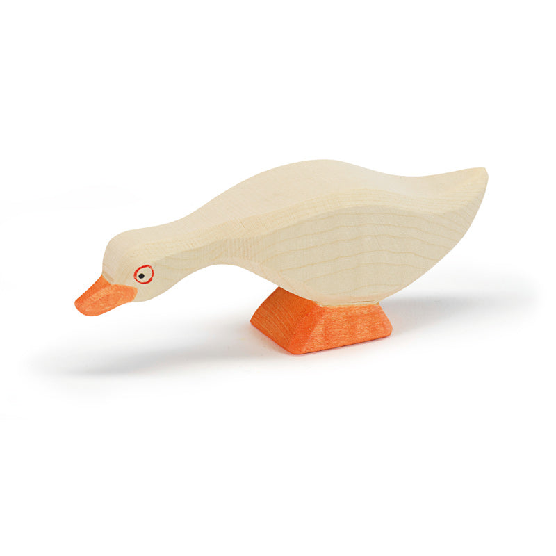 Ostheimer wooden goose with extended head