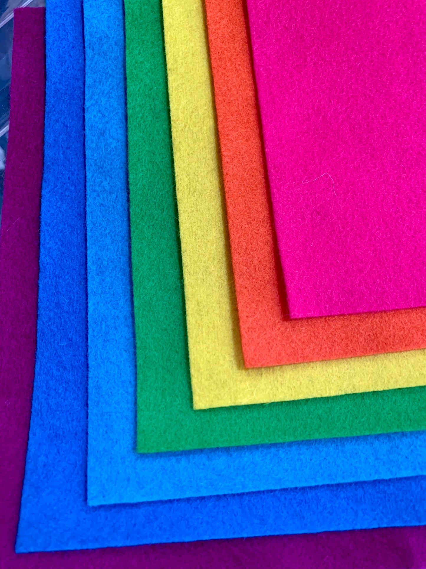 Wool Felt - x17 palette selections of x7 A4 sheets (Dutch premium felt)