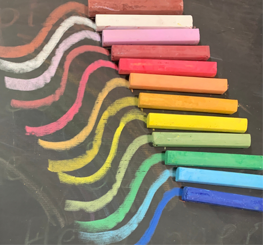 Art Makes Sense Blackboard Chalks 12 pc