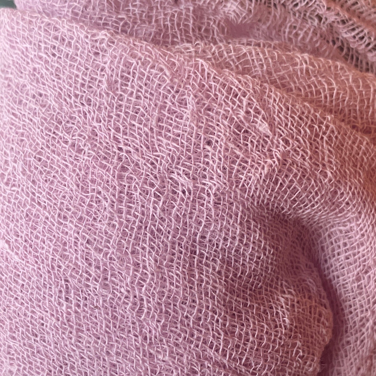 Lyrebird hand dyed cotton muslin decoration cloths
