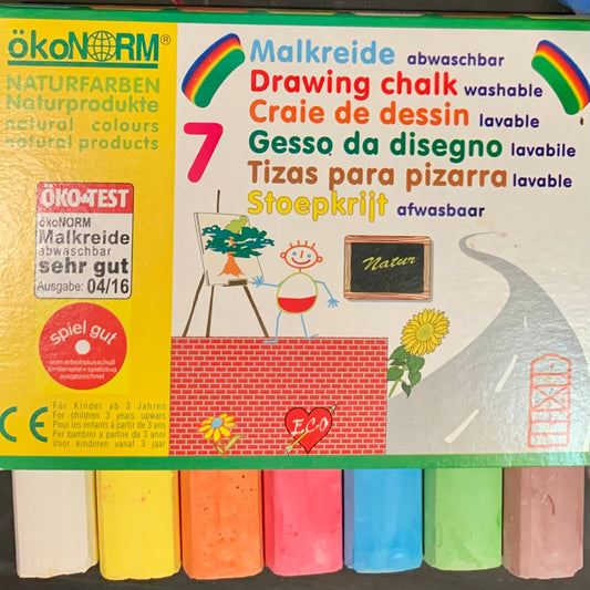 Ökonorm thick drawing Chalks 7pc