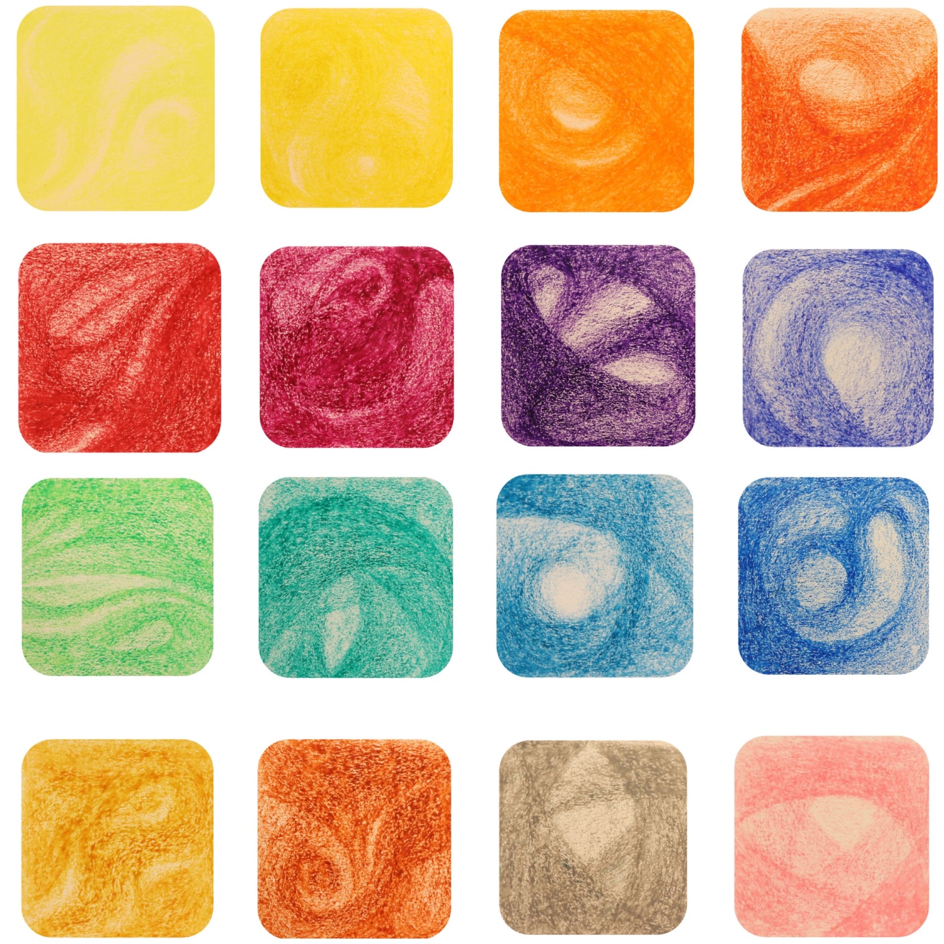 Steiner crayon colours