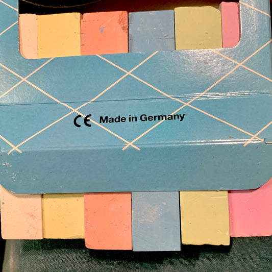 Chunky Pavement Chalk 6pc