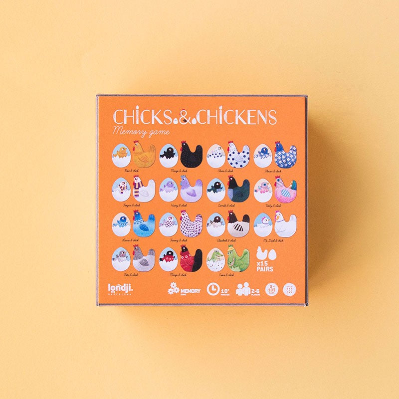 Chicks and Chickens memory game
