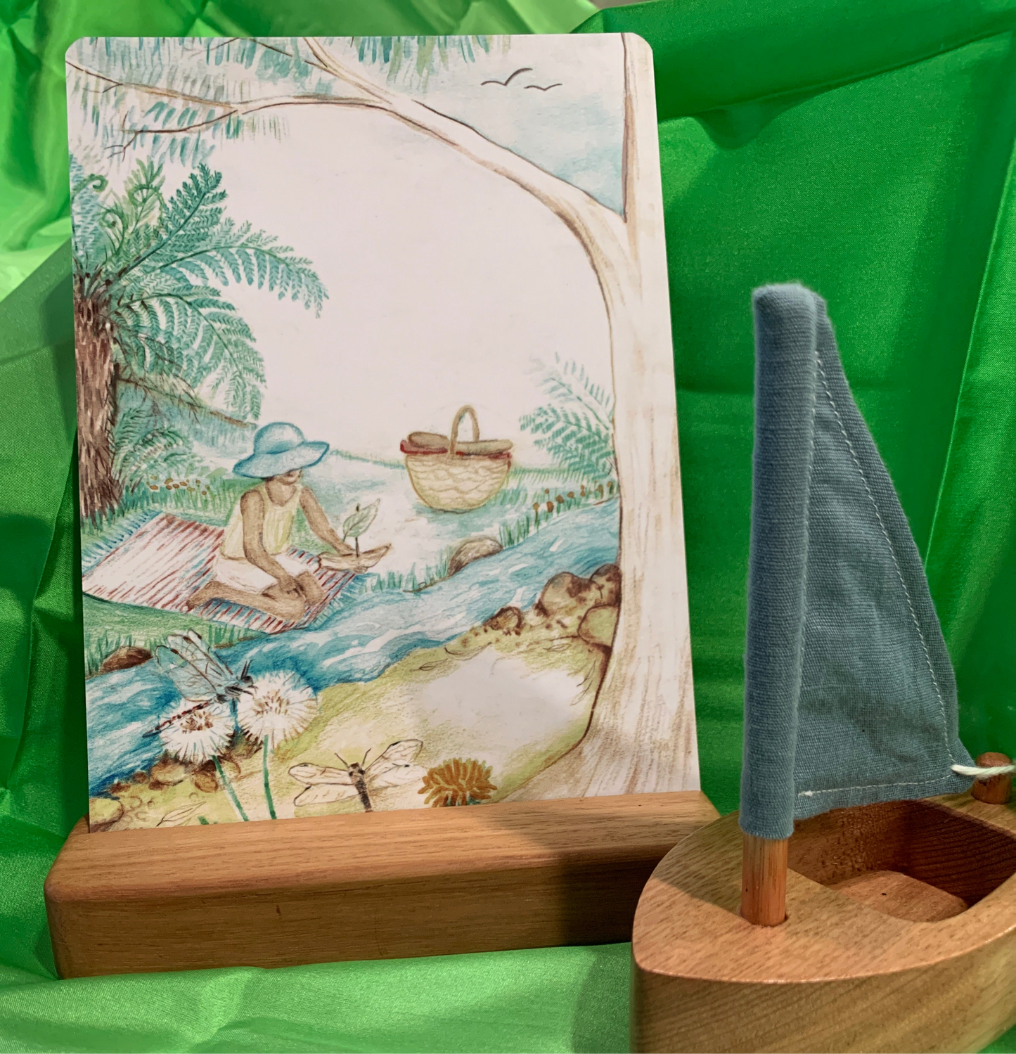 Seasonal Australian nature table cards