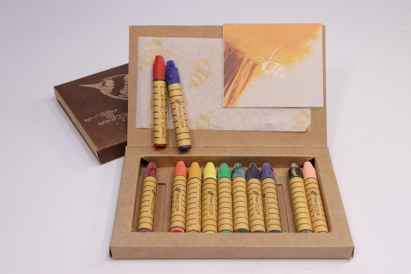 Apiscor Beeswax Block and Stick Crayons