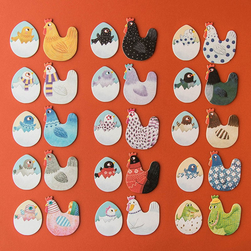Chicks and Chickens memory game