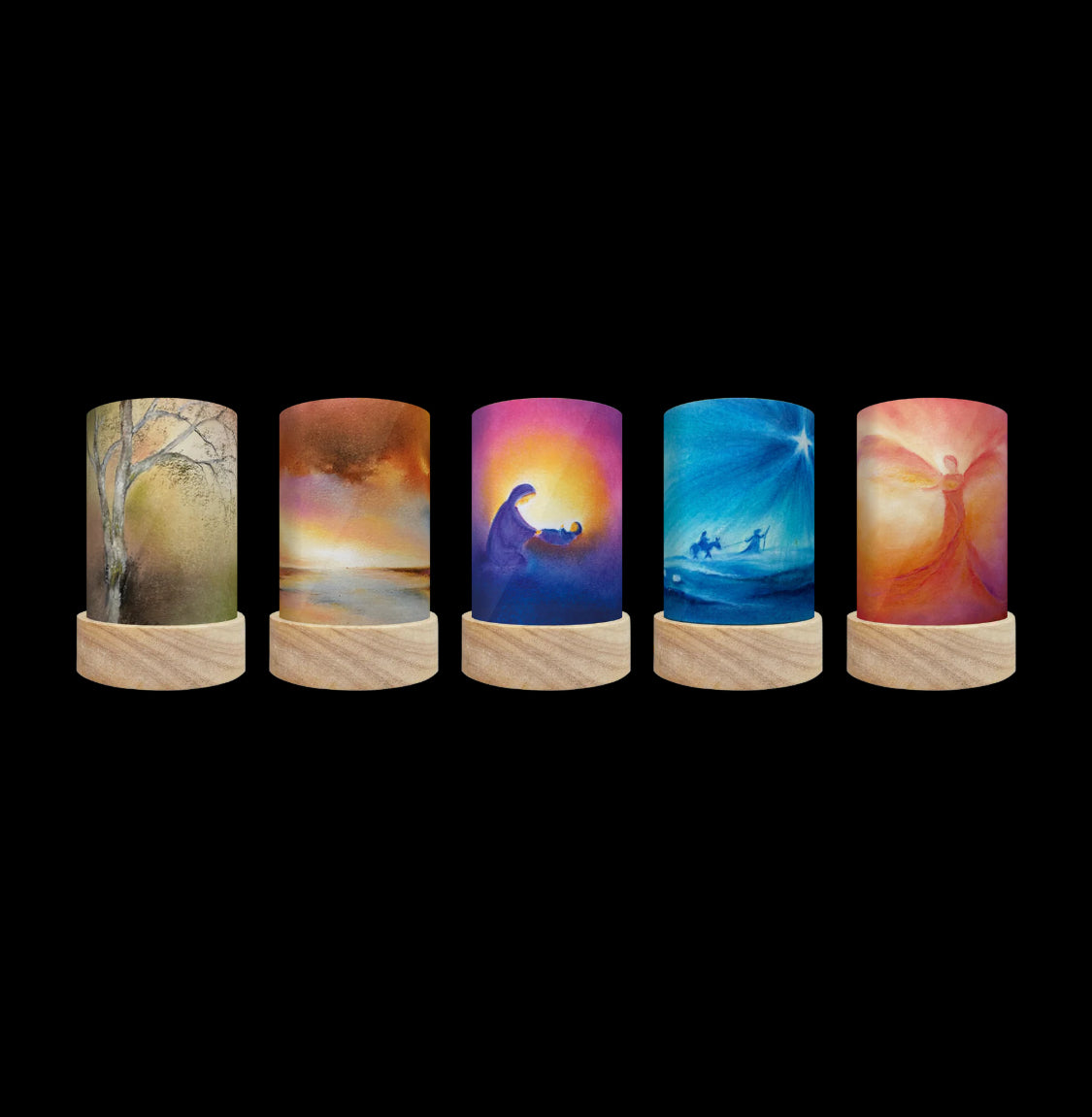 Toverlux Lantern Shades - Baukje Exler Holidays Set of 5