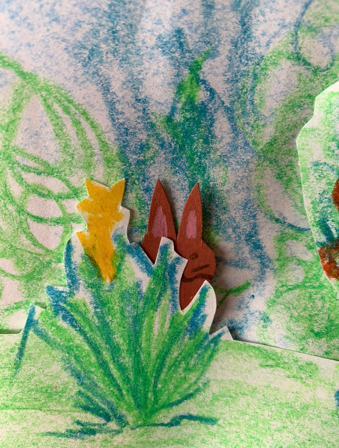 Moving picture activity for Easter story telling, instuctions in Easter n Autumn book