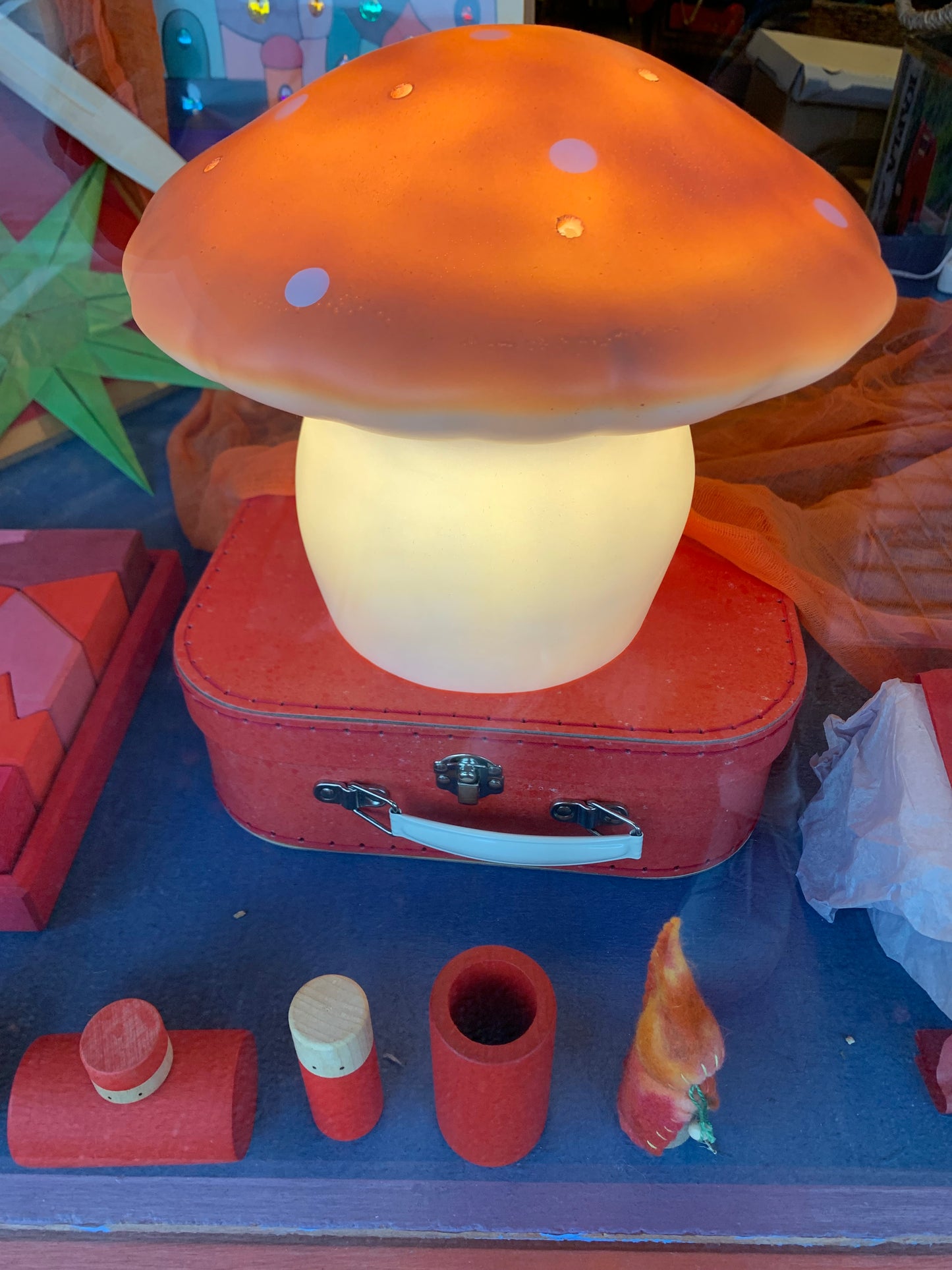 Heico Mushroom Lamps -  large size - assorted colours