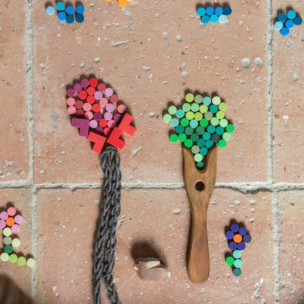 The beauty of artistic freedom play is there are no rules, wherever the imagination goes is the right way