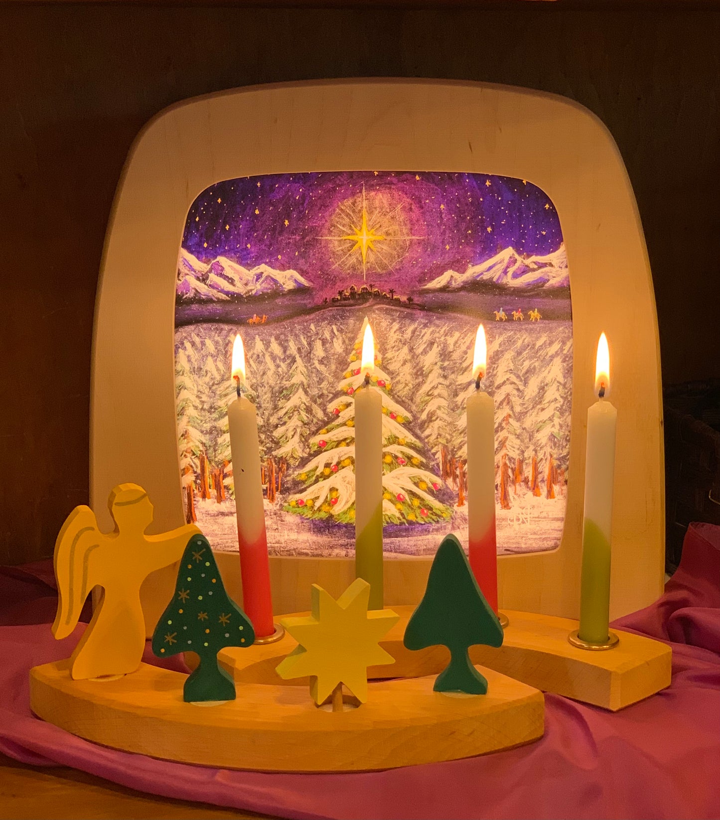 Grimms Candles dip dye 10 Pieces