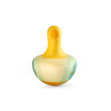 Hand painted large wooden bird can rock, spin, tumble, perfect amusement toy for the young child and for therapeutic play