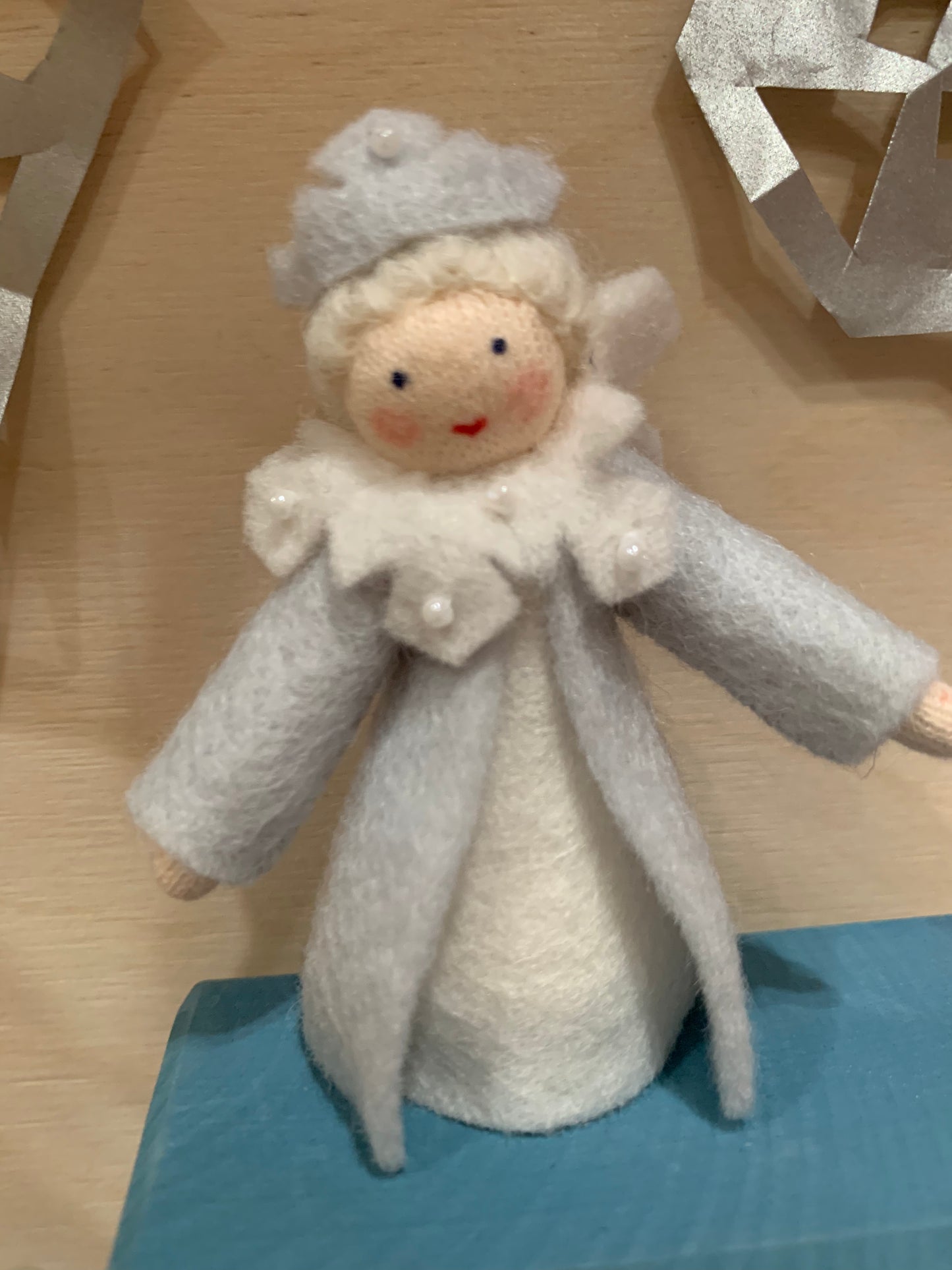 Little felt Ambrosius winter doll Queen winter