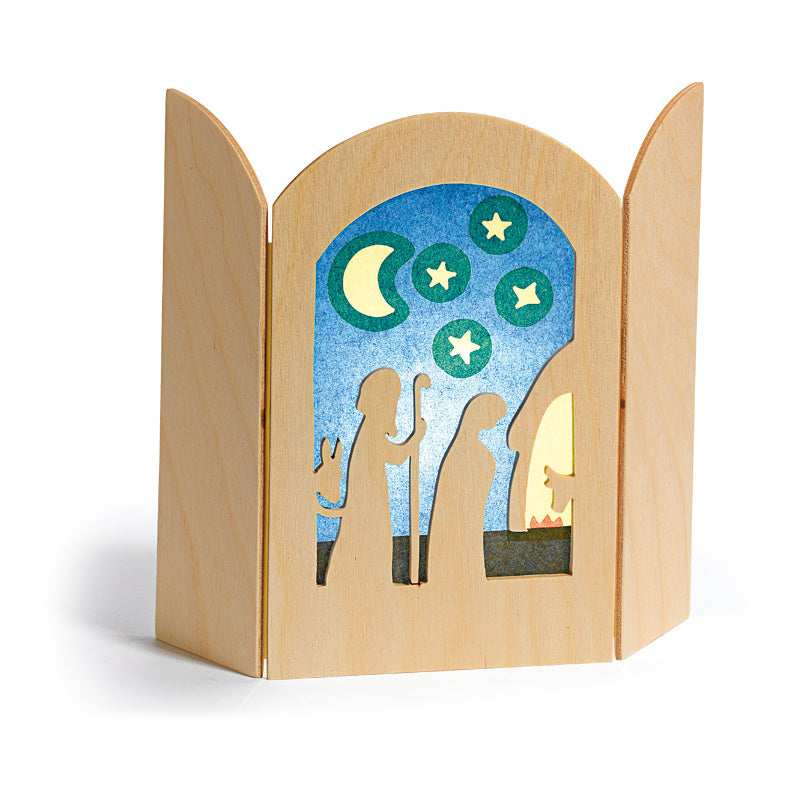 Arrival at the Stable nativity screen