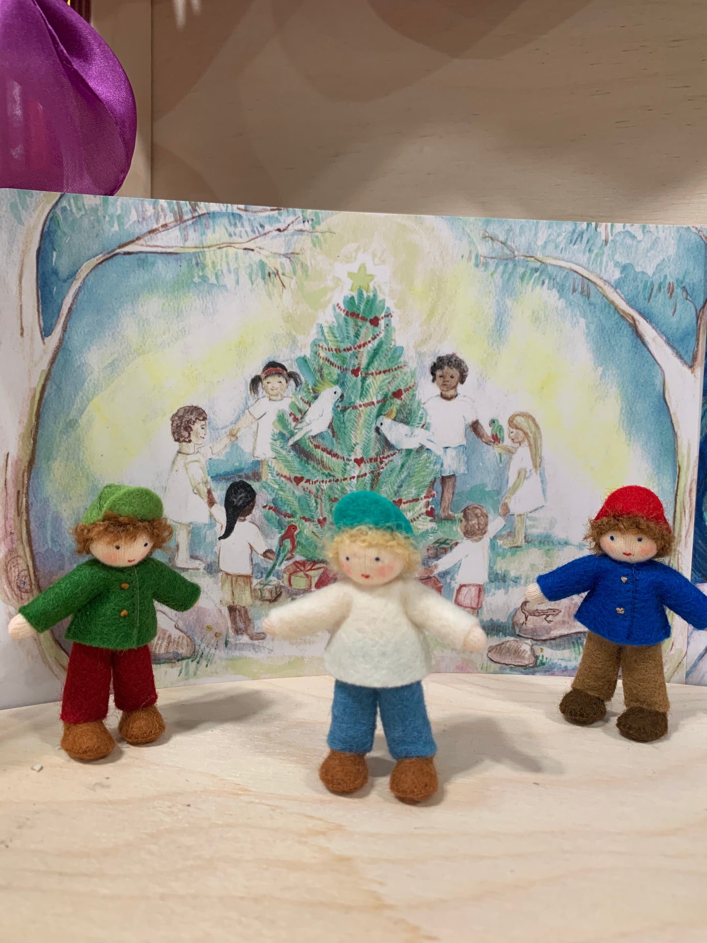 Christmas felt fairy folk - new range 2024 designs