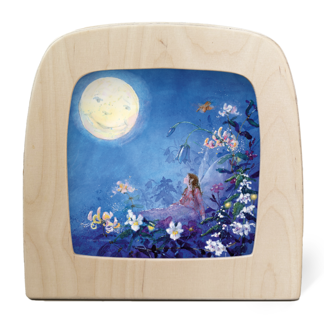 its a full moon and Little Fairy cant sleep