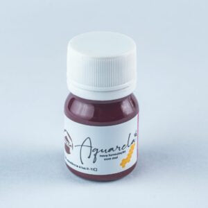 Magenta water colur paint for wet on wet painting in Steiner schools