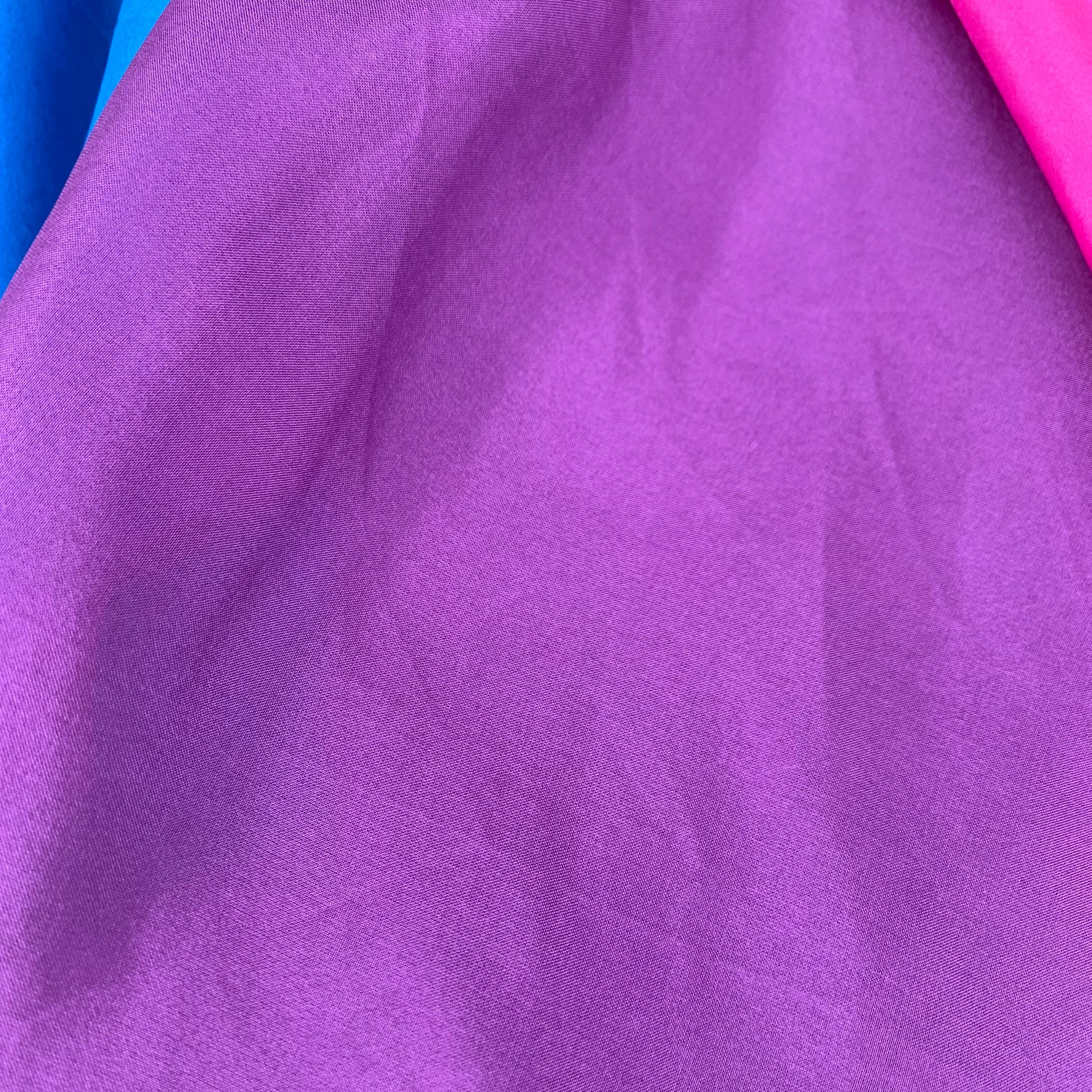 Close-up of purple silk play cloth