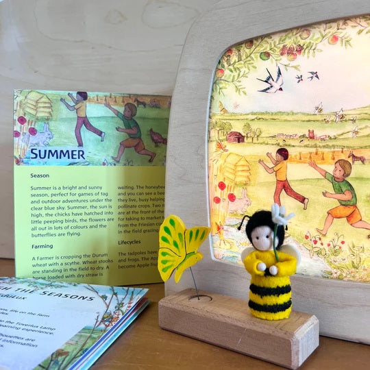 Summer screen for Toverlux on the nature table