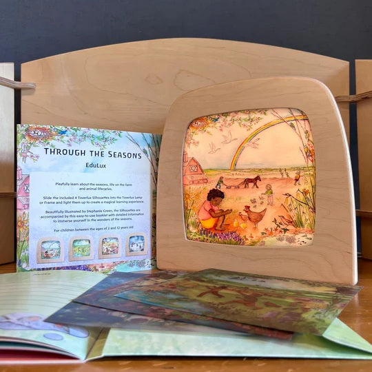 seasonal silhouettes for inserting into the Toverlux lamp or frame