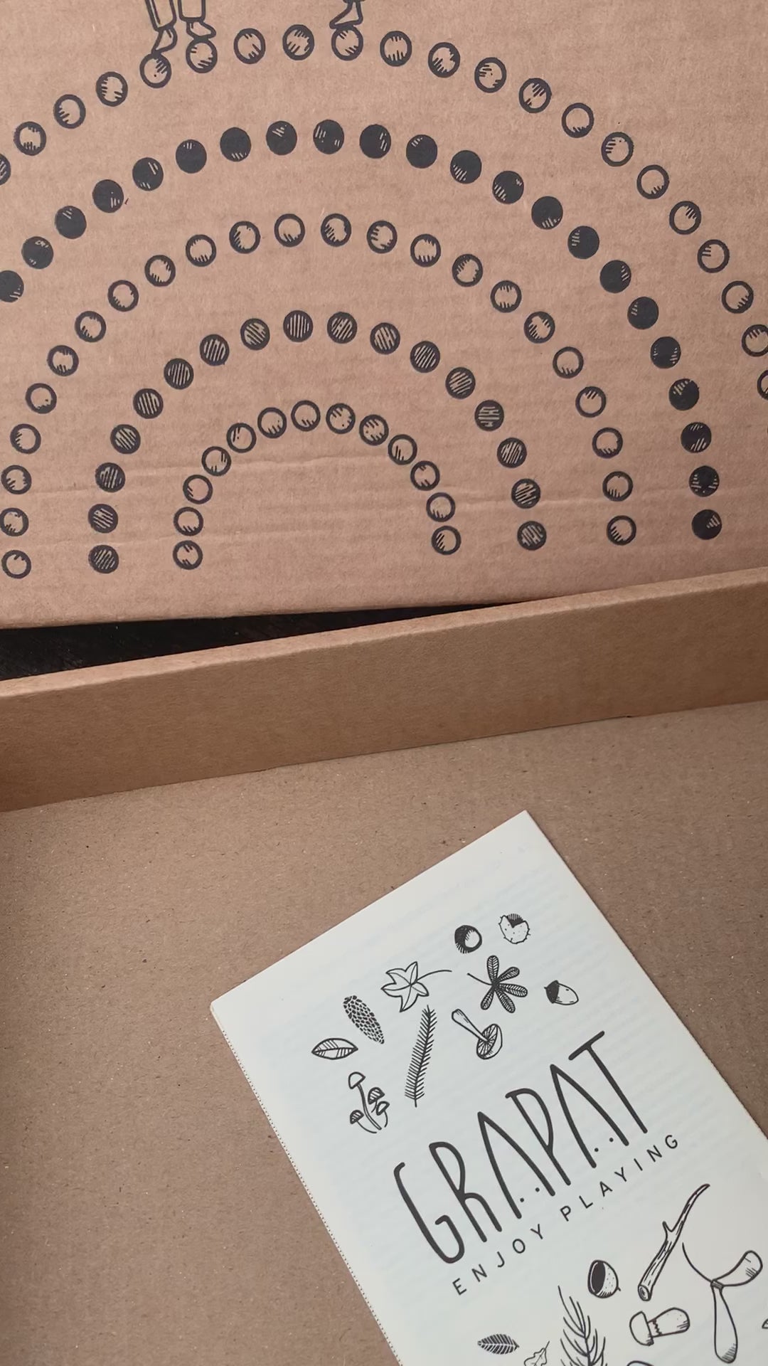 Mia Match Bloom comes in a calico drawstring bag, so satisfying to tip out the contents and begin to plan how to place them