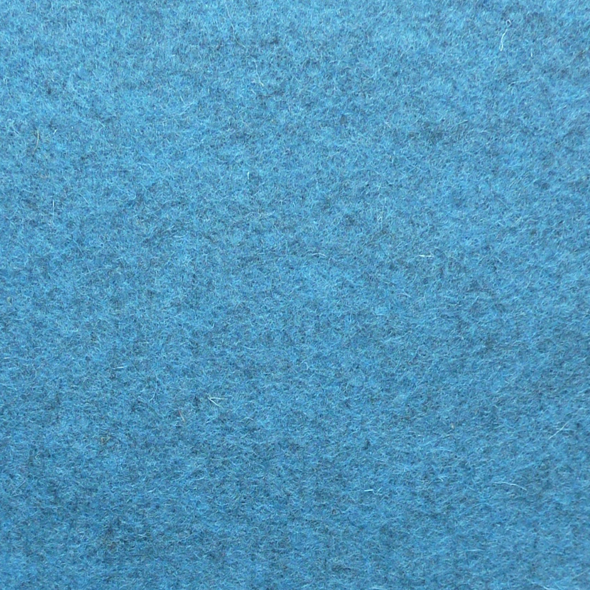 kingfisher blue mottled wool felt