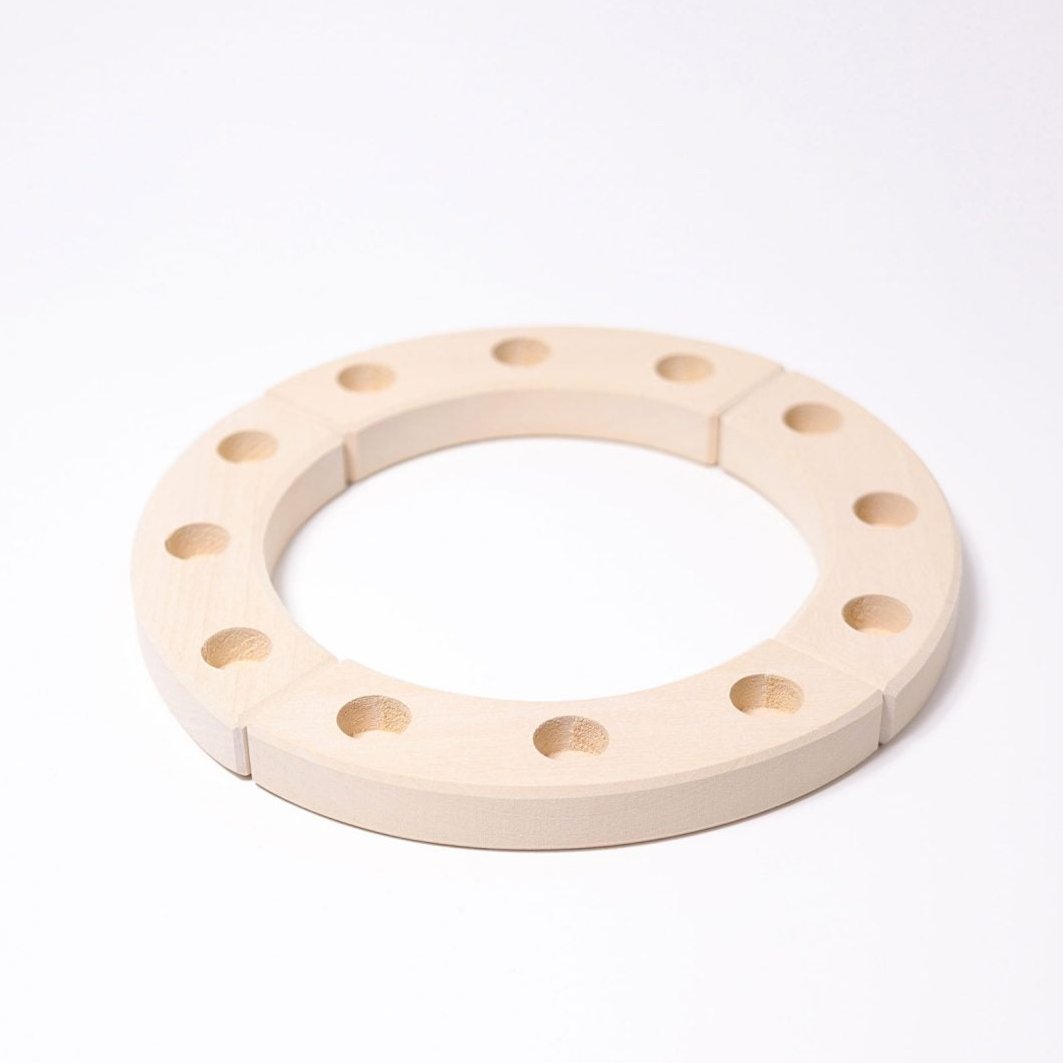 small white celebration ring