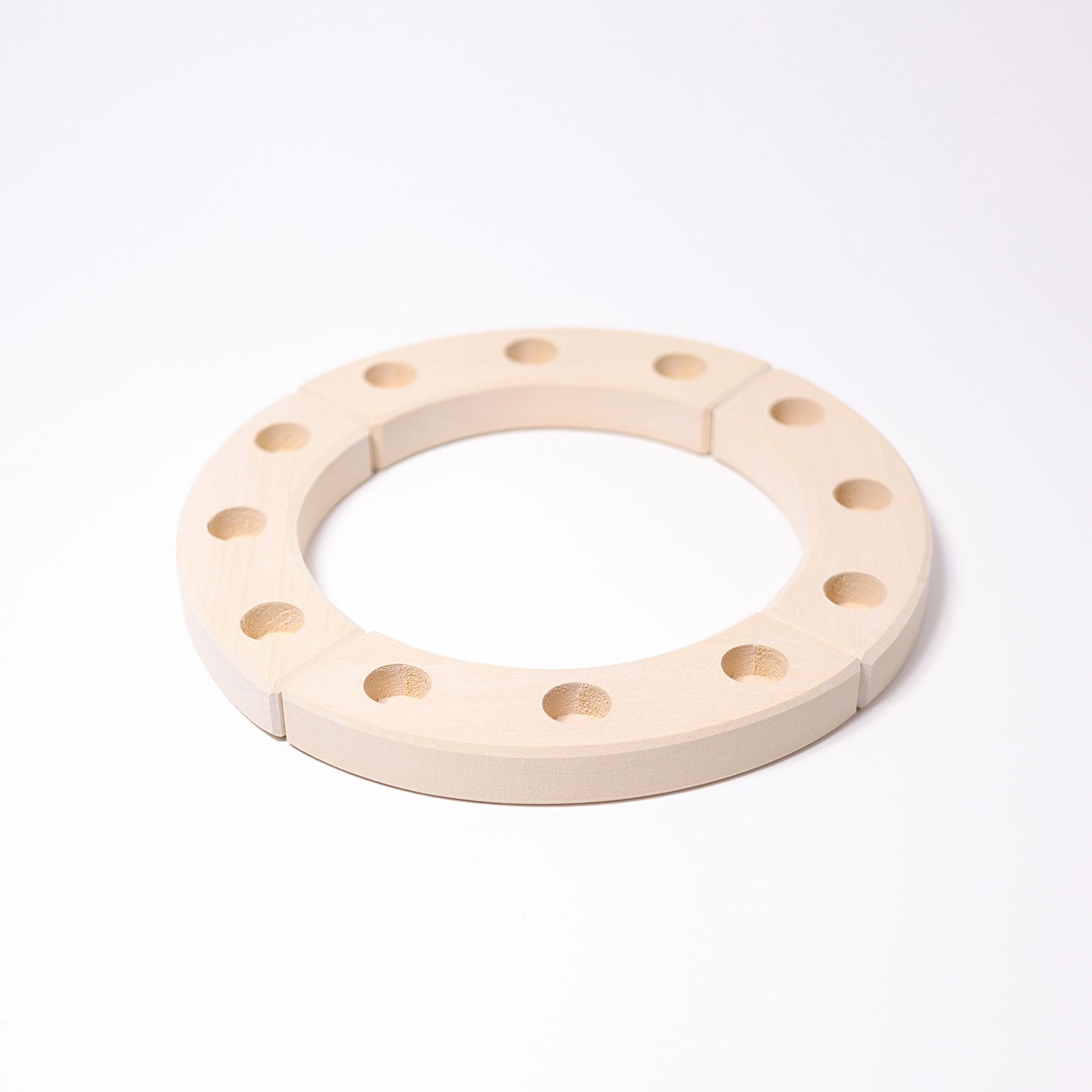 Grimm's Birthday Ring 12 holes, White