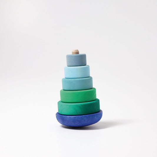 Grimm's Conical Tower Wobbly, Blue