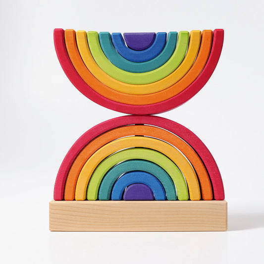 Grimm's Stacking Tower Double Rainbow