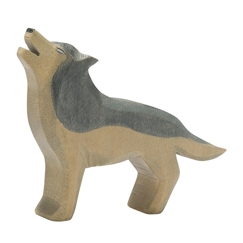 wolf howling, designed in 2018 to celebrte the return of the wolf to the wild