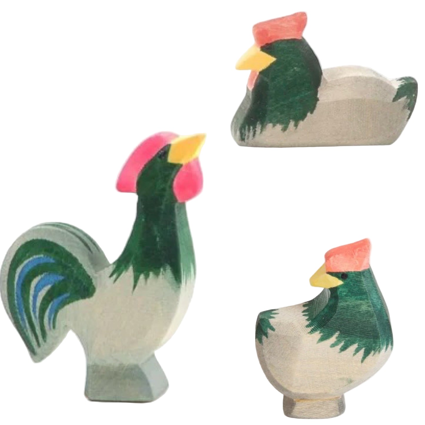 Ostheimer Black (dark) chickens