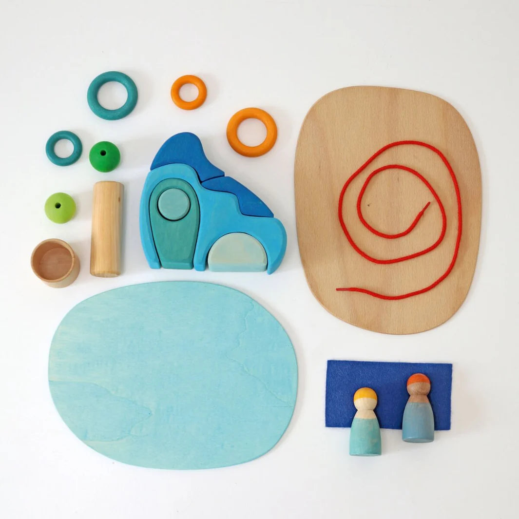 Grimm's Small World Play sets: In the Woods; By the Sea