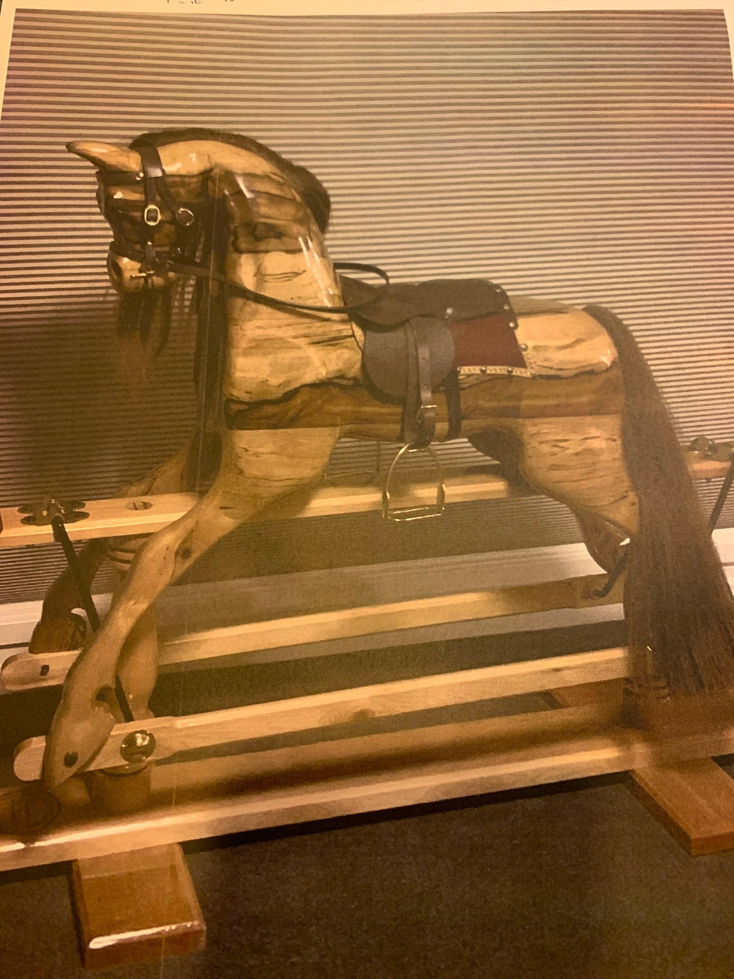 Wooden Rocking Horse