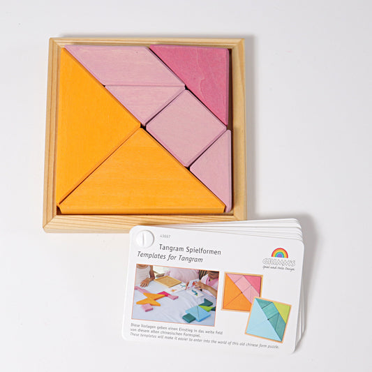 Grimm's Tangram Pink/Orange
