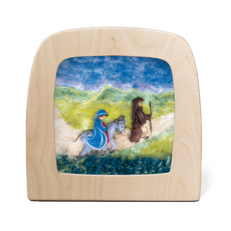 Toverlux Silhouette - Het Wol Feetje collection (wool felt art)