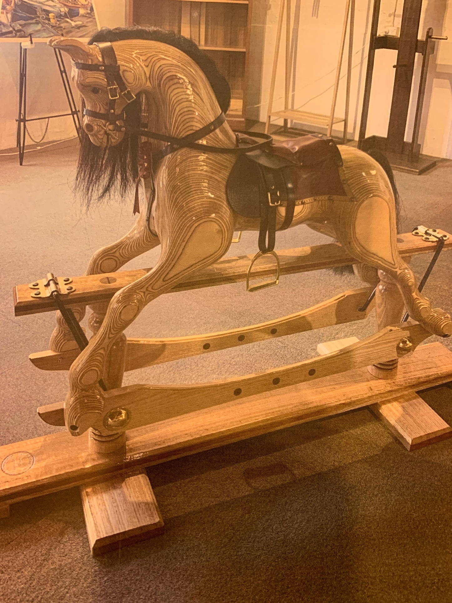 Wooden Rocking Horse