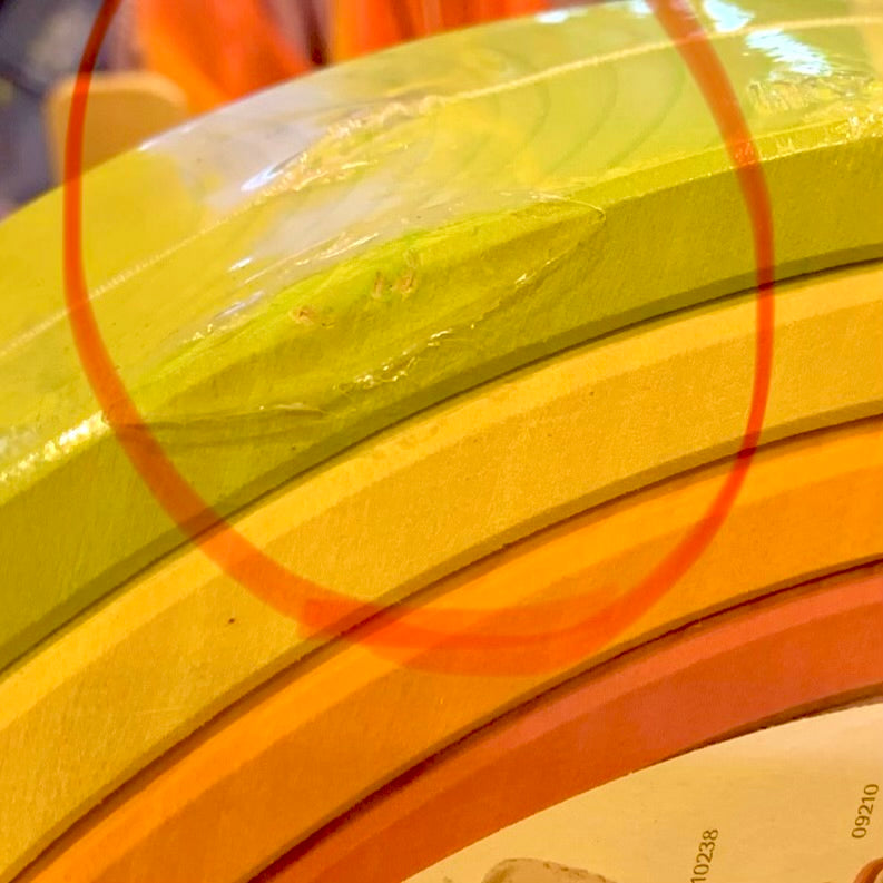 Grimm's Seconds - Pastels: Large Rainbow and semi circle set - seconds