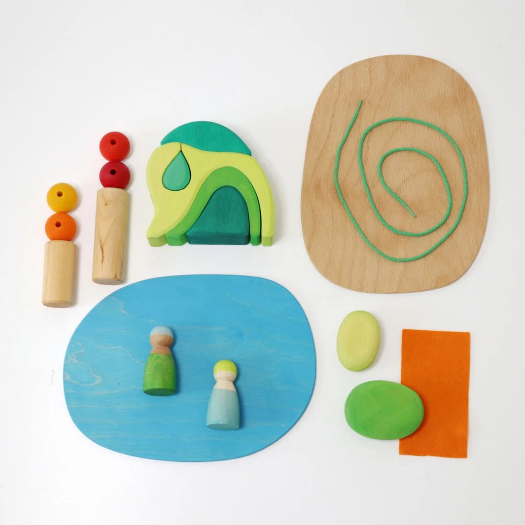 Grimm's Small World Play sets: In the Woods; By the Sea
