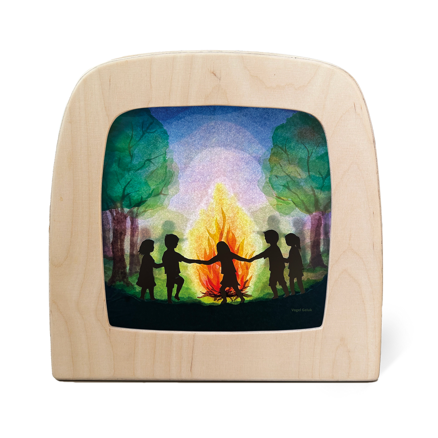 Toverlux Silhouette Campfire Nights