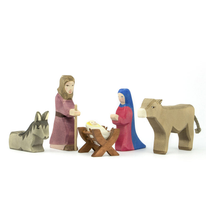 Ostheimer Nativity Holy Family 2, 5 Piece set (full size series 2)