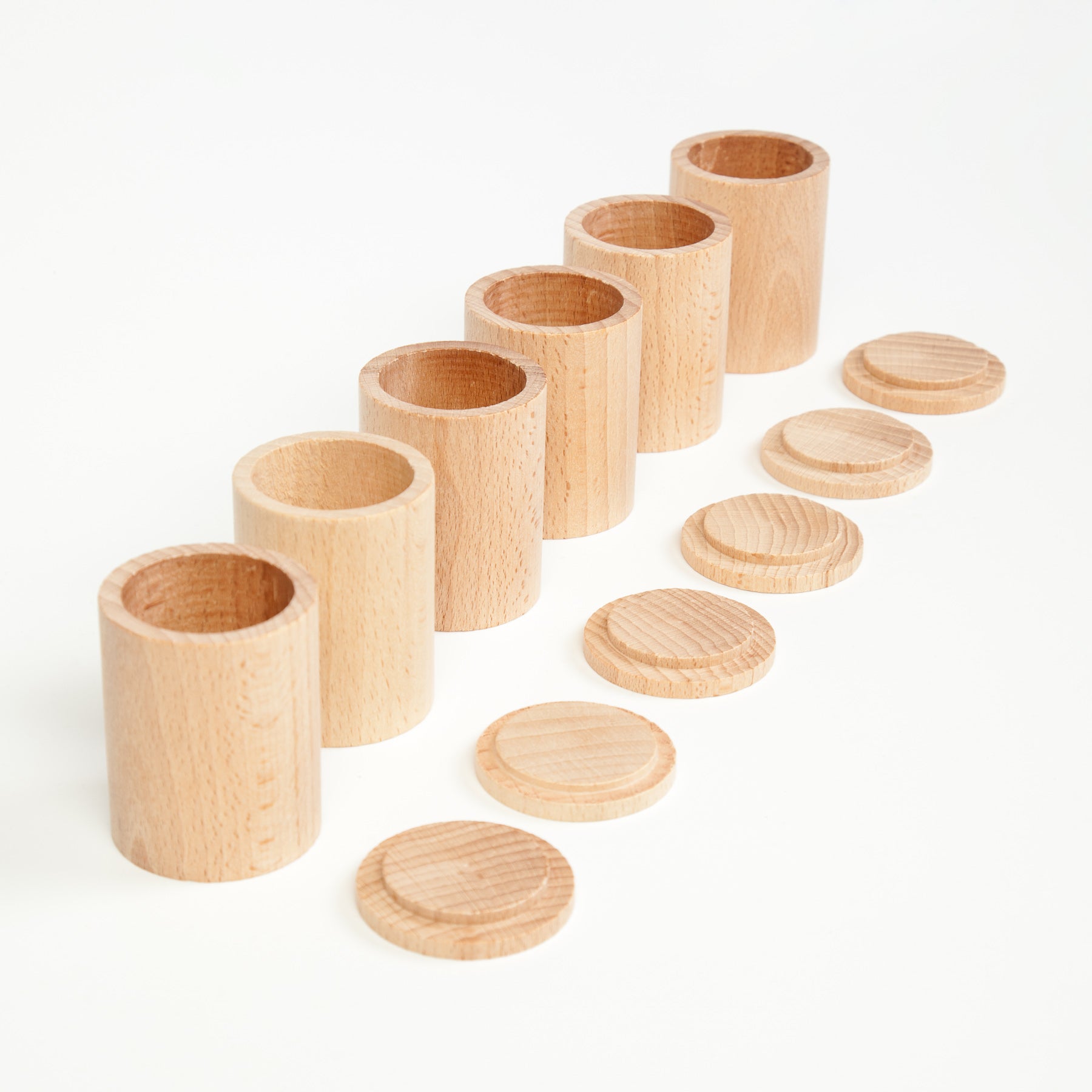 Grapat Cups with Lid Natural x 6