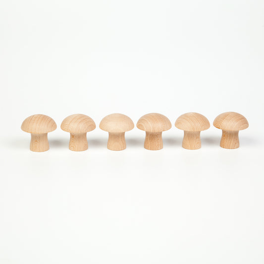 Grapat Mushroom Natural, 6 pieces