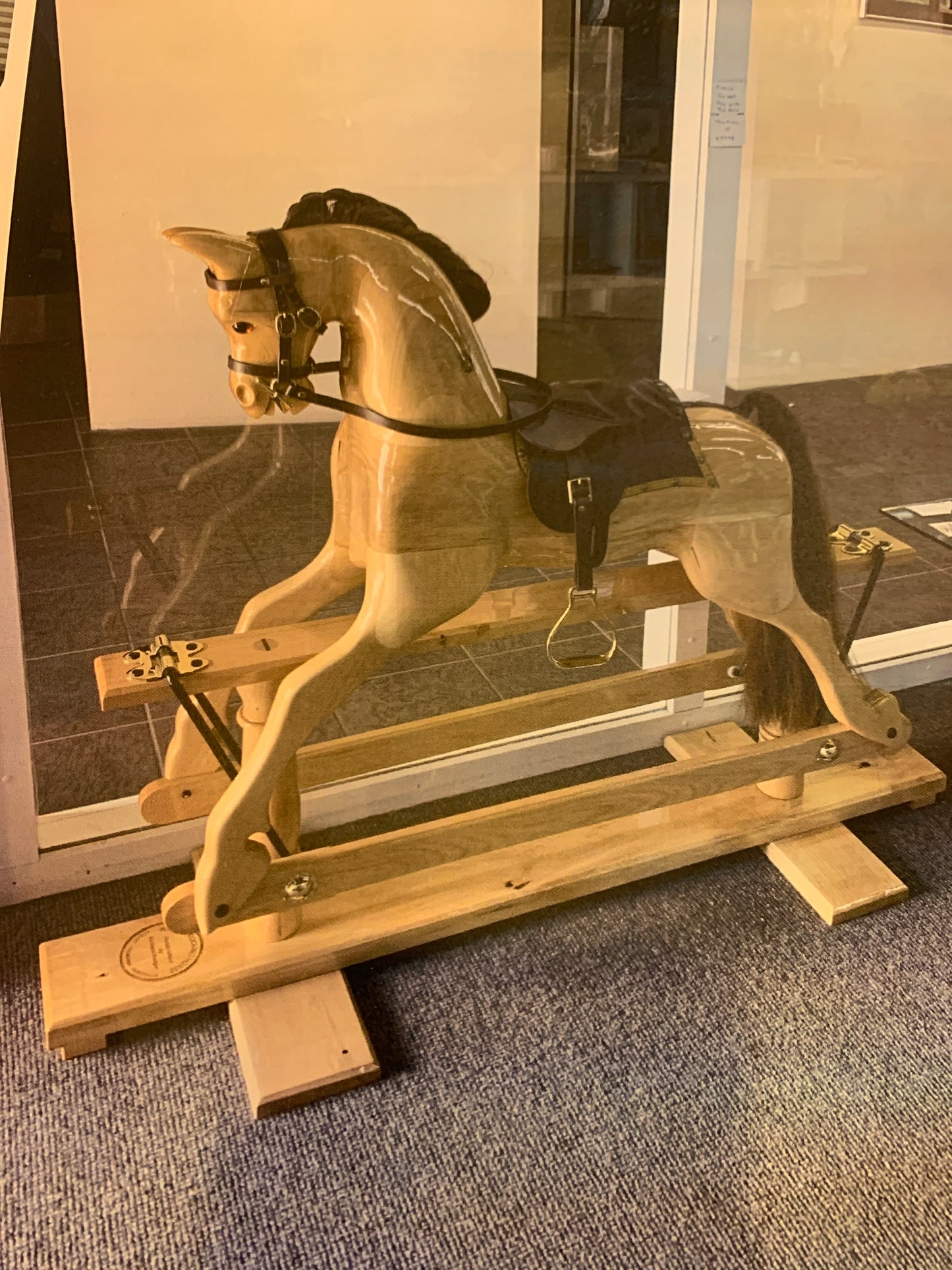 Wooden Rocking Horse