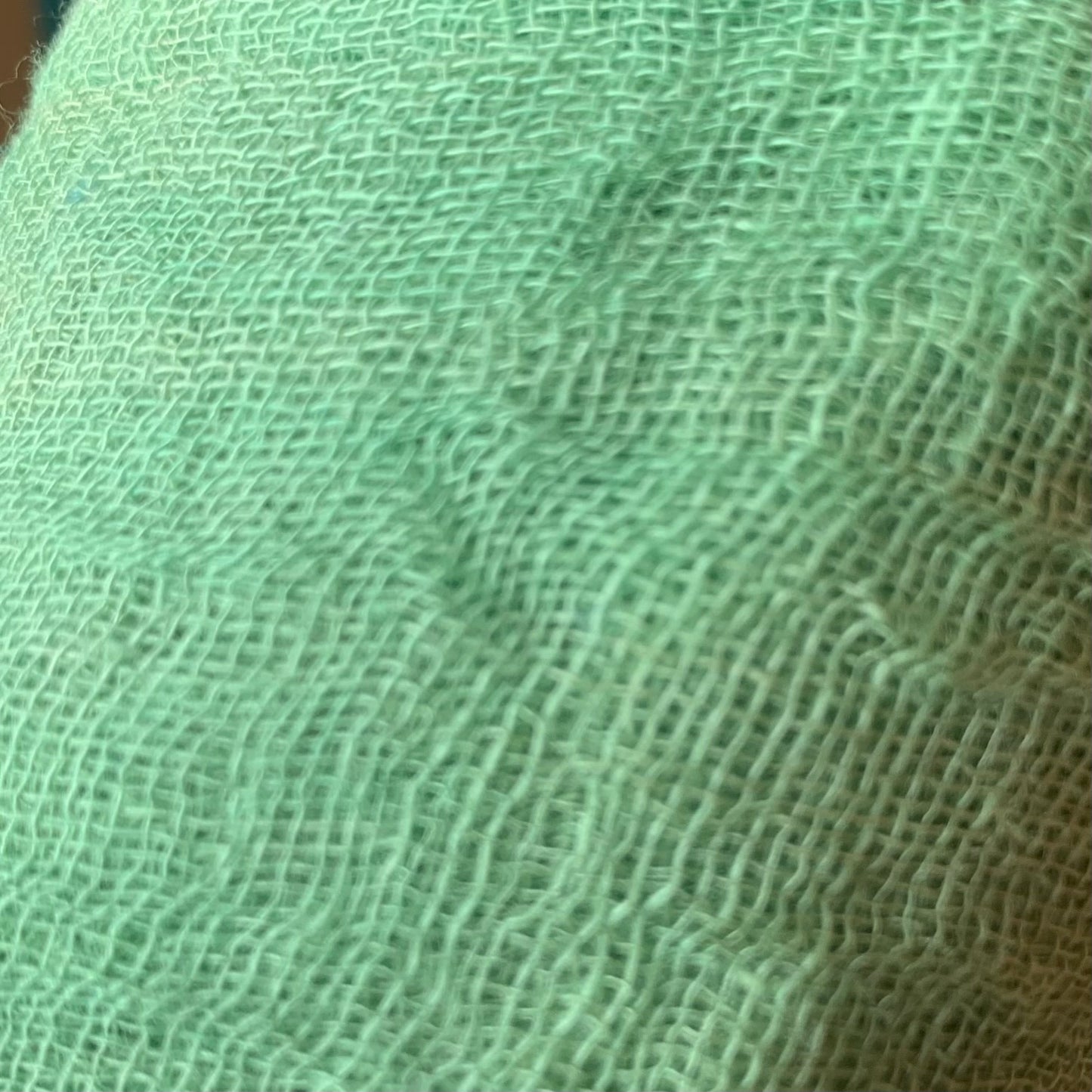 Lyrebird hand dyed cotton muslin decoration cloths